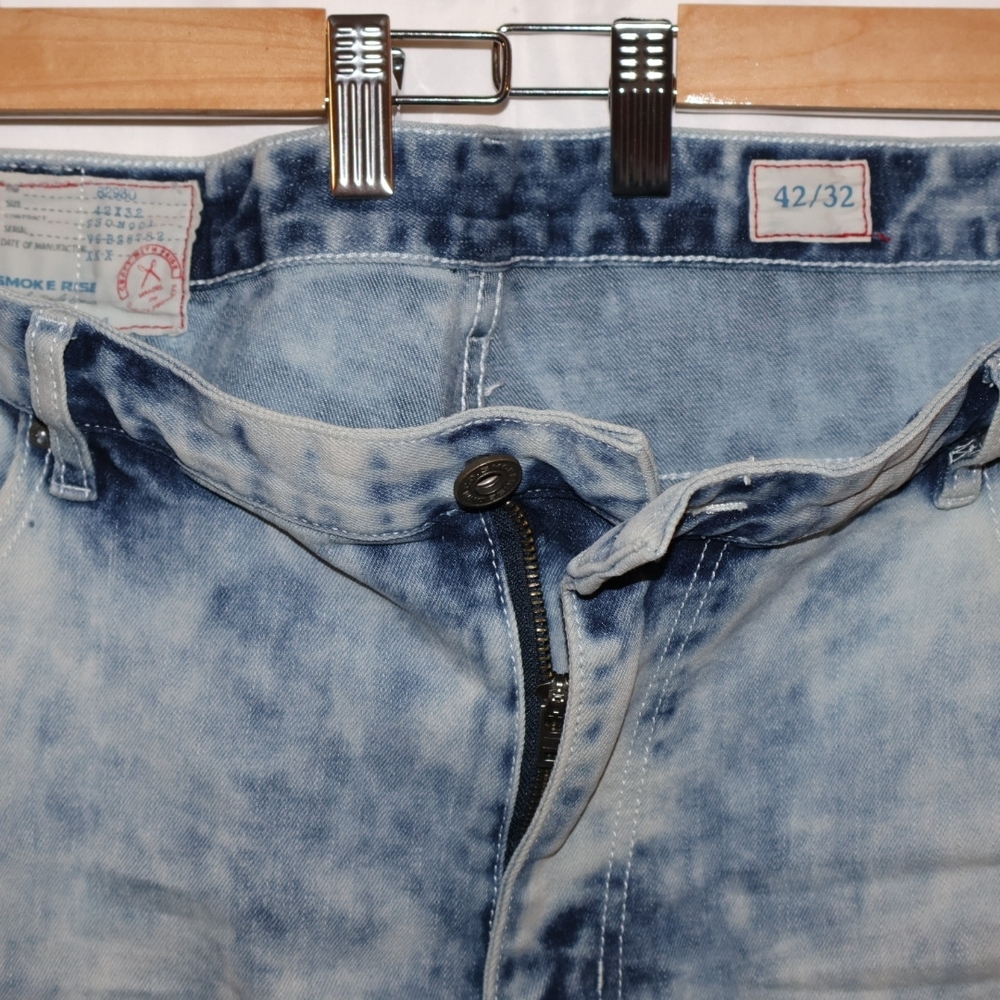 Smoke Rise Distressed Moto Skinny Jeans - Picture 8 of 8